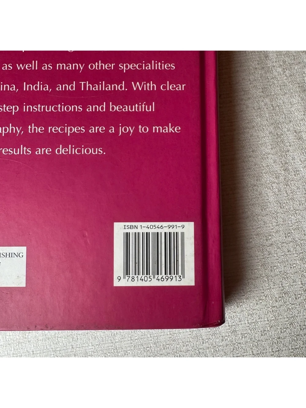The Asian Cookbook Hardcover Over 100 Recipes China India Thailand Cookbook